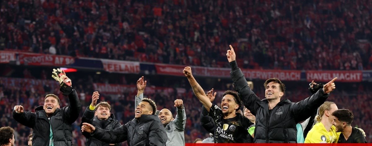 Bayern Munich 1-1 Paris Saint-Germain (agg: 5-6): Champions League semi-final, second leg – as it happened