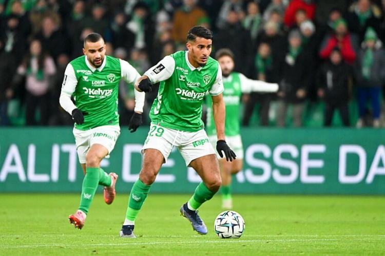 AS Saint-Etienne Ligue 2 2025-26 action