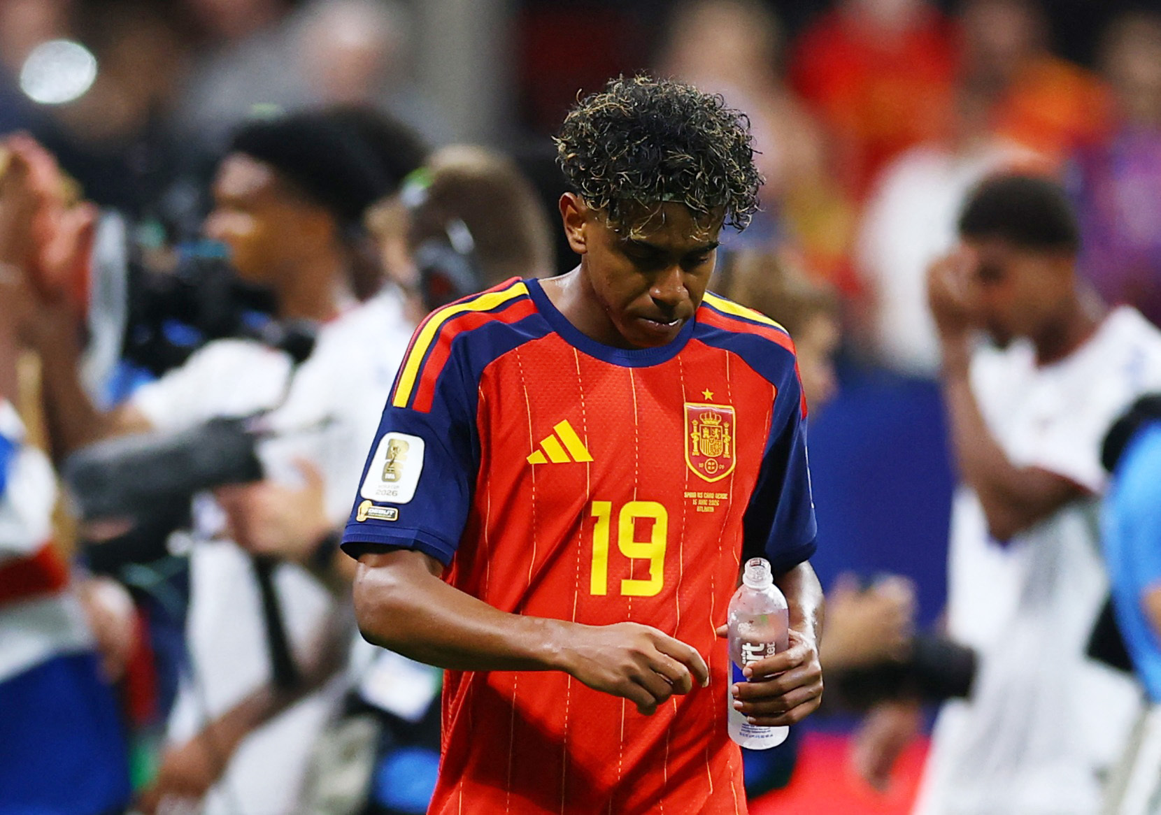 Lamine Yamal of Spain at the 2026 World Cup