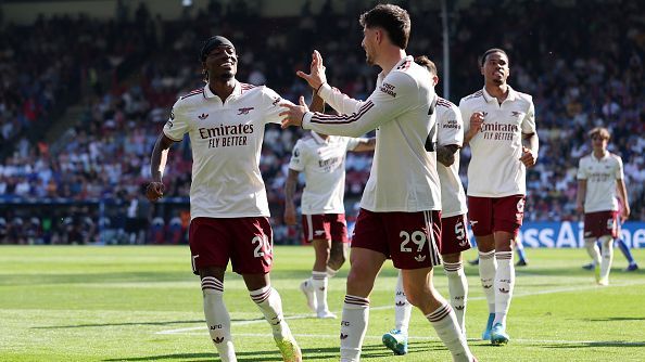 Bukayo Saka edges Arsenal past Atlético Madrid to reach Champions League final