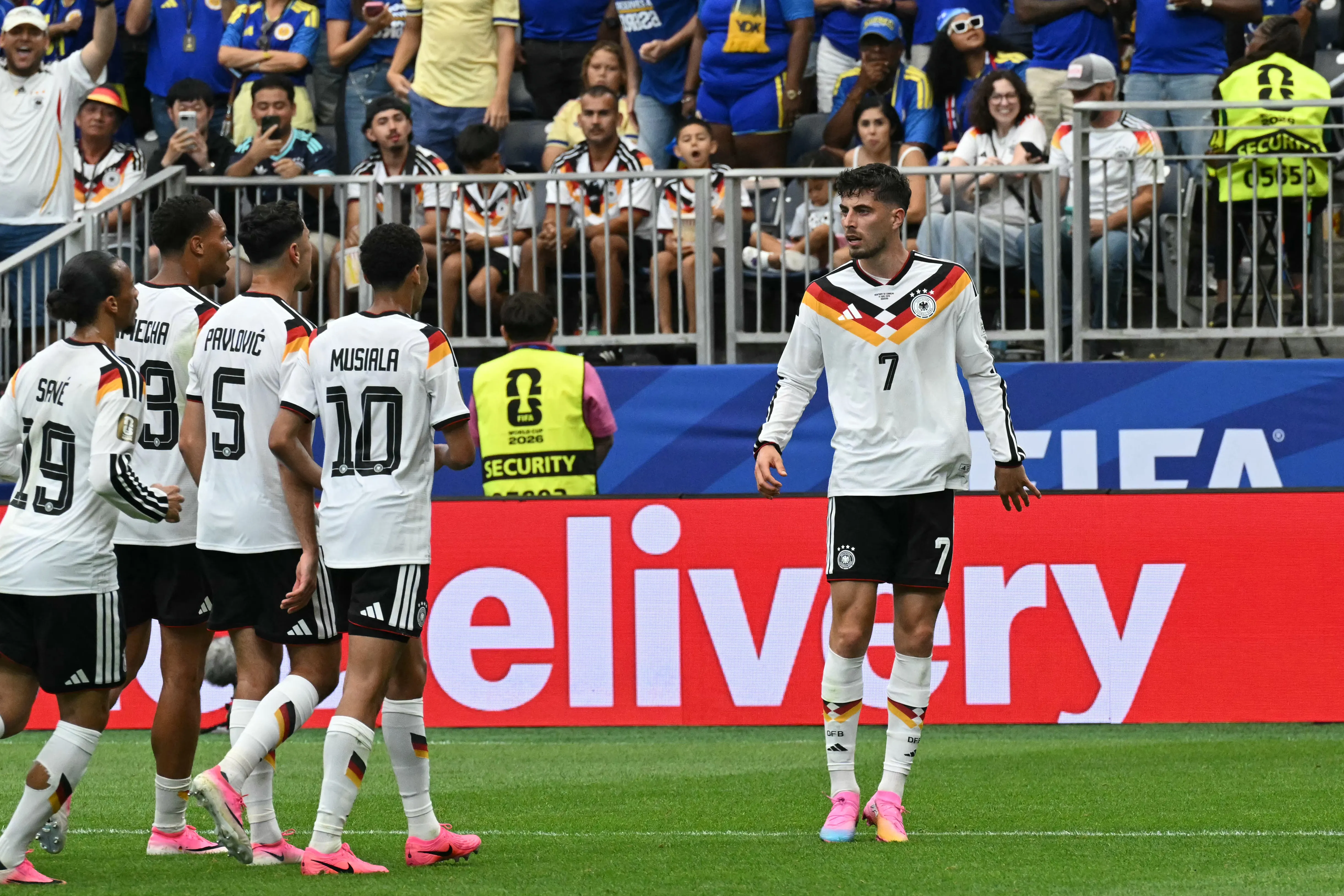 Germany players celebrate a goal against Ivory Coast at the 2026 FIFA World Cup, BMO Fieldhana | FMT