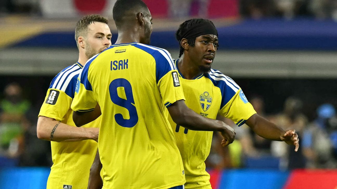 World Cup 2026: Japan 1-1 Sweden - Anthony Elanga scores stunning curled finish to earn Graham Potter