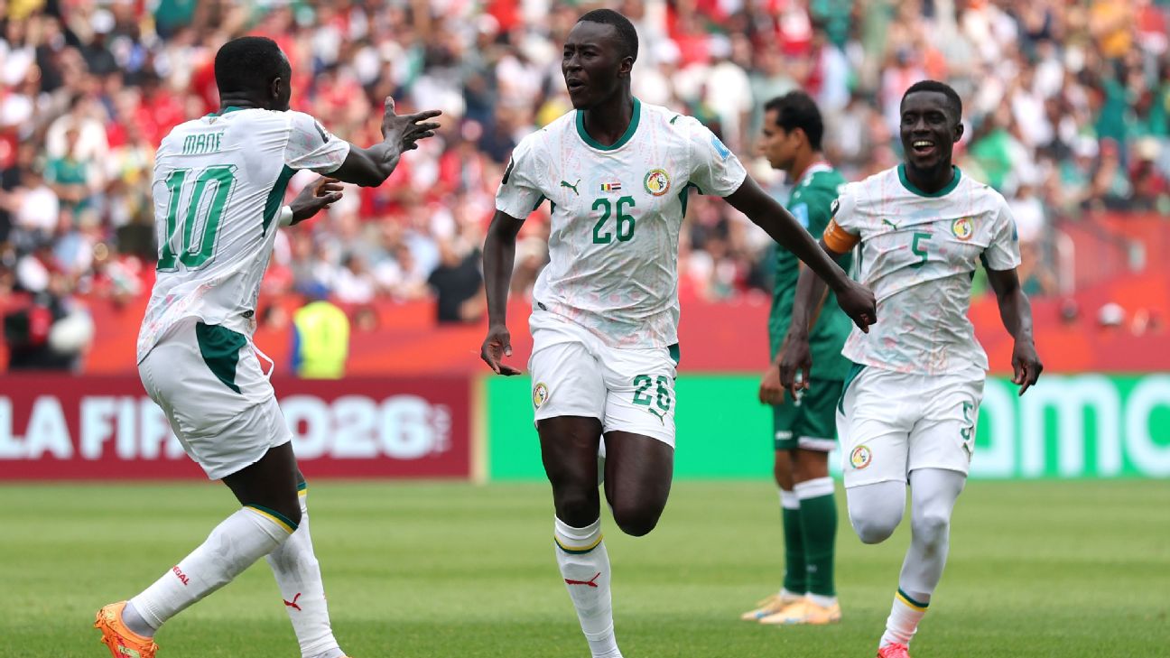 World Cup 2026: Senegal 5-0 Iraq - Ismaila Sarr, Iliman Ndiaye score as Lions of Teranga move closer to knockout stages