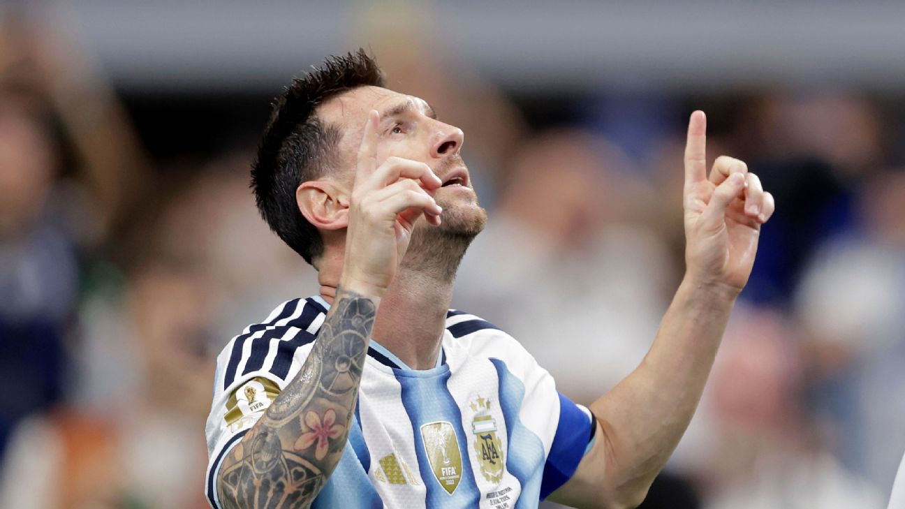Lionel Messi named in Argentina's provisional World Cup squad alongside Alejandro Garnacho & Lisandro Martinez - but 40-cap Serie A star mis