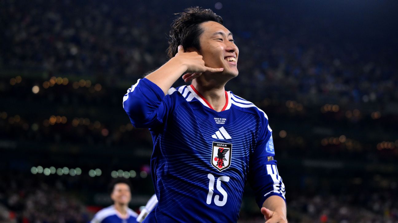 World Cup 2026: Tunisia 0-4 Japan - Ayase Ueda scores twice as Tunisia's tournament ends in disappointment
