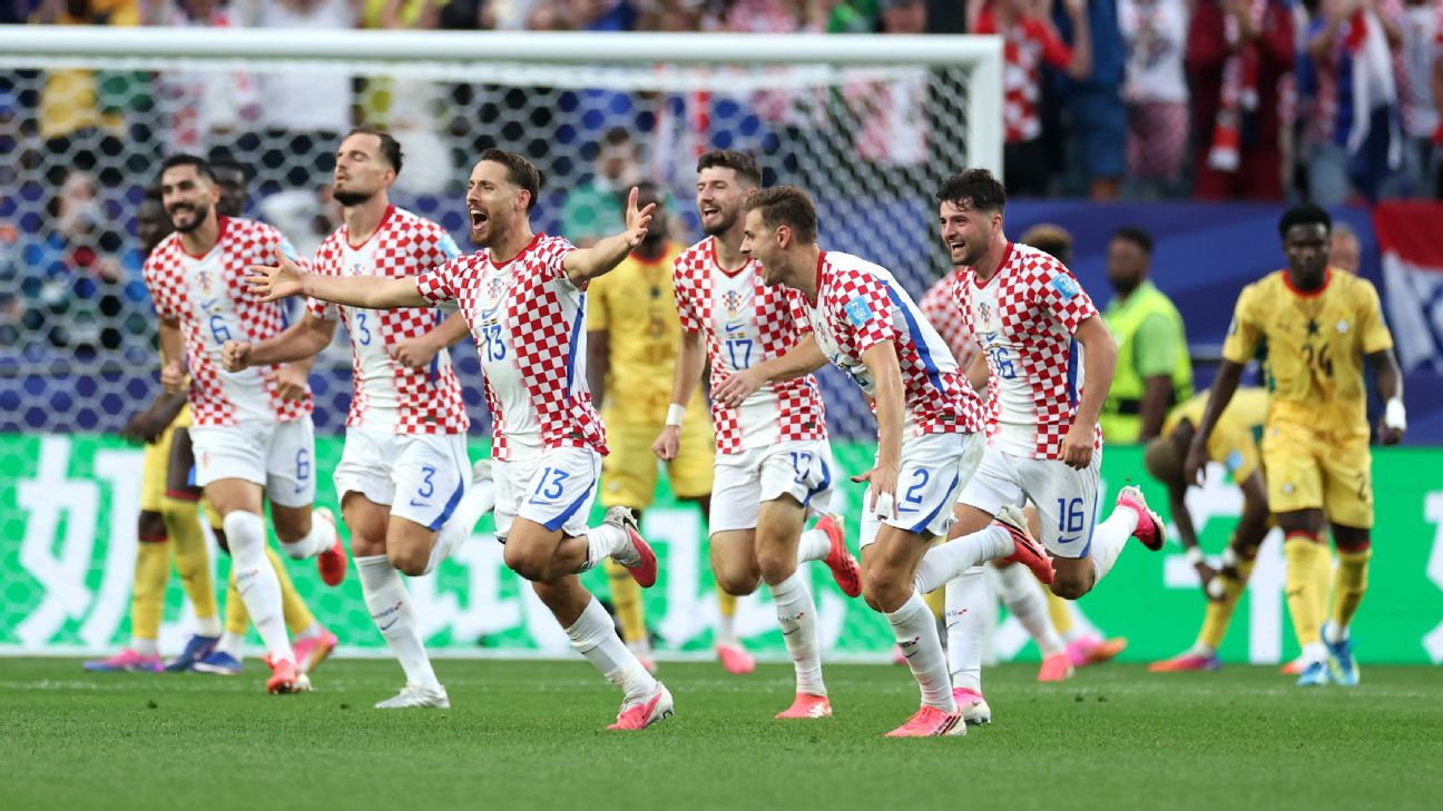 World Cup 2026: Croatia 2-1 Ghana - Nikola Vlasic winner sends Zlatko Dalic's men through as group runners-up