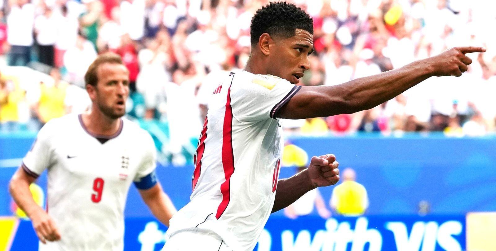 Jude Bellingham and Harry Kane for England at the 2026 World Cup