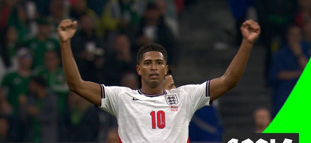World Cup 2026: Mexico vs England - Jude Bellingham goals