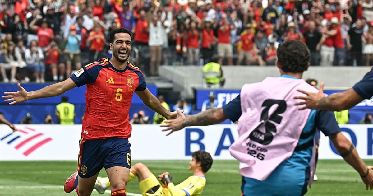 Merino strikes late as Spain beat Belgium to set up World Cup date with France: Live updates