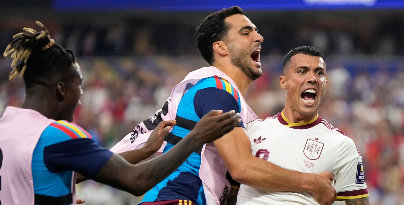World Cup 2026: France 0-2 Spain - Mikel Oyarzabal and Pedro Porro strike as European champions reach final