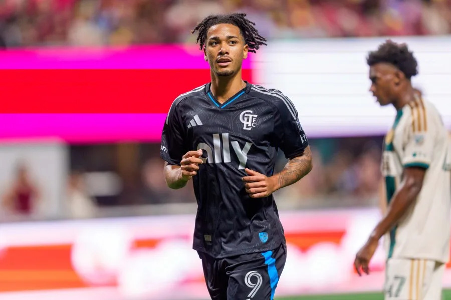 Charlotte FC in action against Atlanta United