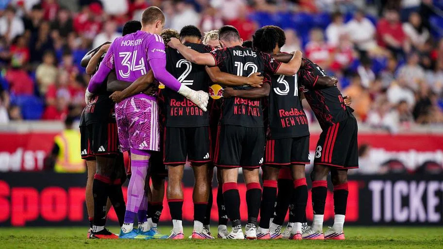 Goal celebration from New York Red Bulls vs Philadelphia Union