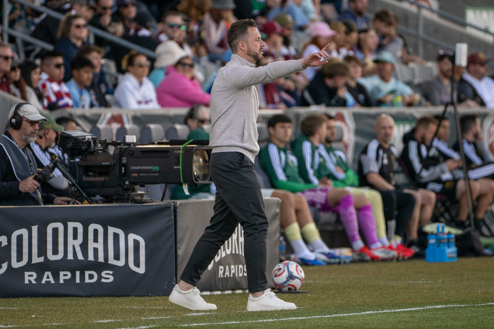 Match action from Colorado Rapids vs Real Salt Lake