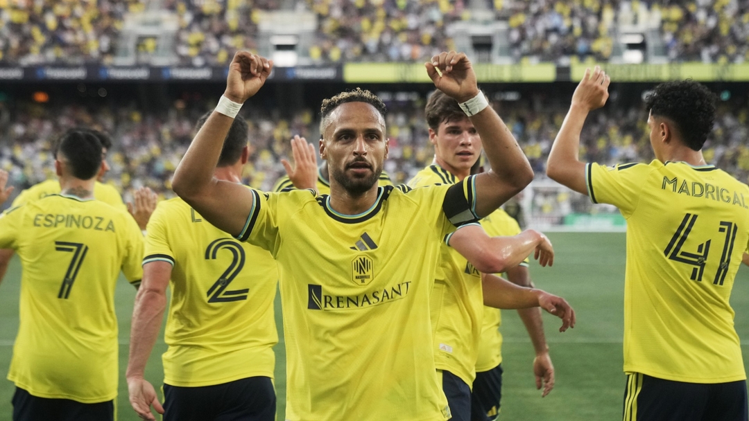 Goal celebration from Columbus Crew vs Nashville SC