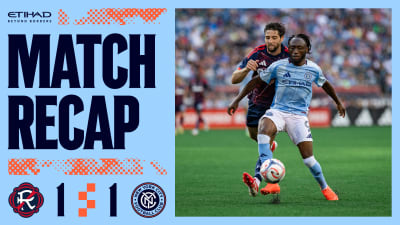 Match action from New England Revolution vs New York City FC