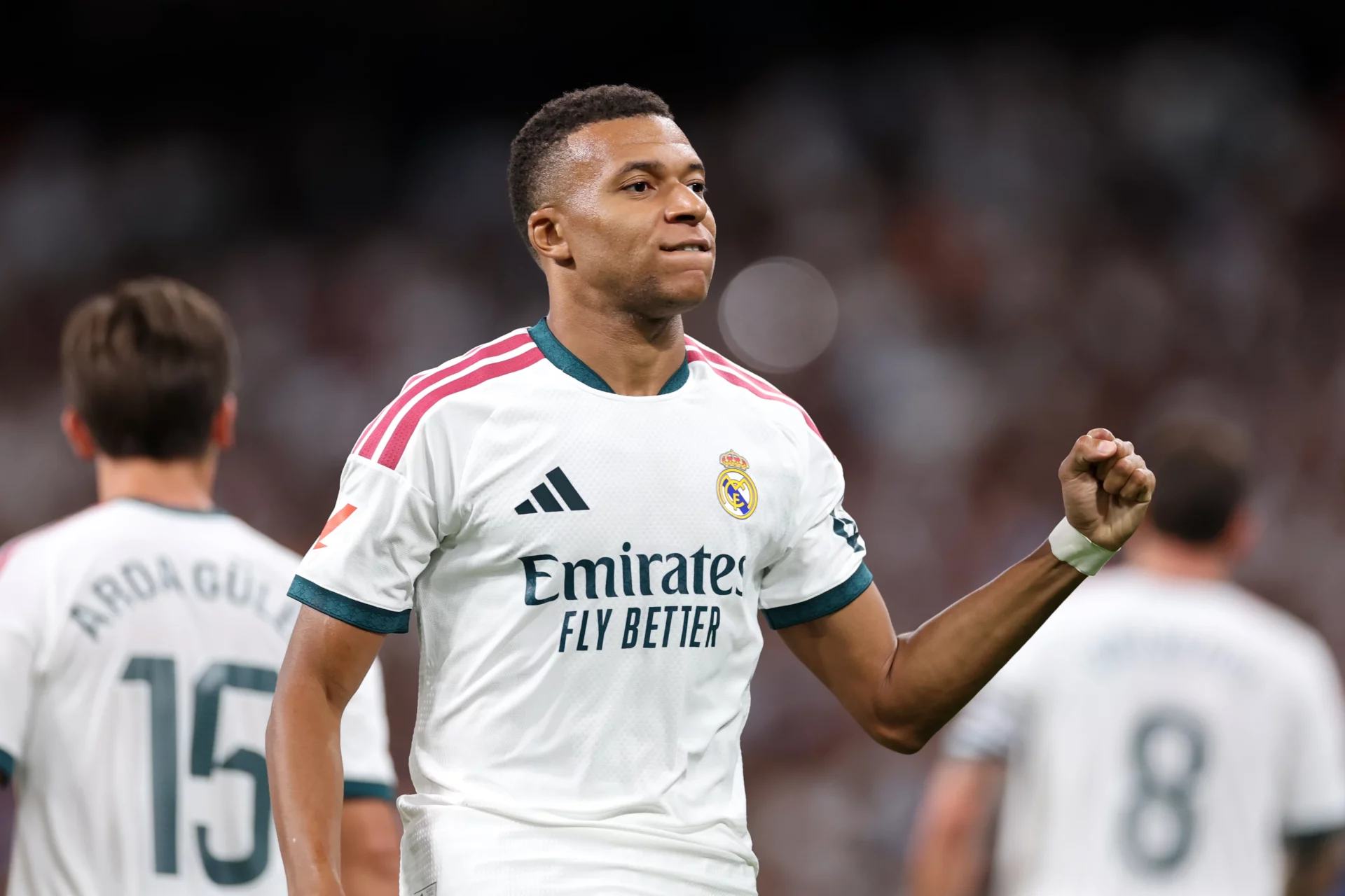 Match action from Real Madrid vs Malaga