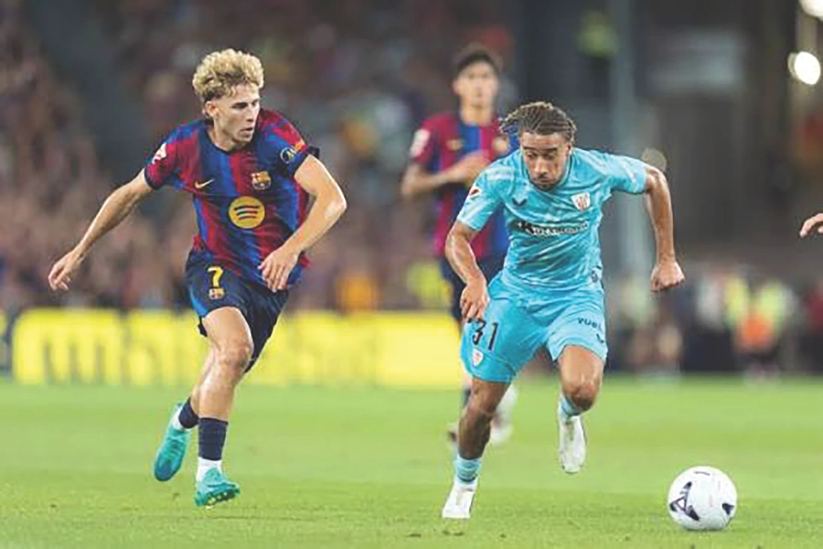 Barcelona in action
